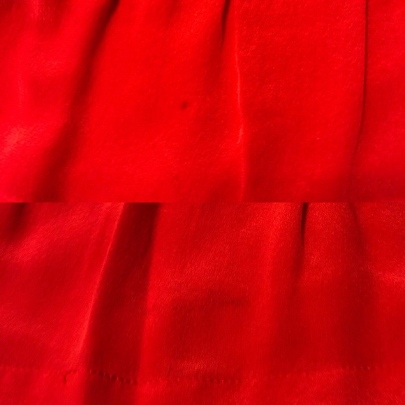 Girls from Savoy red ruffle silk tie neck dress - Picture 8 of 8